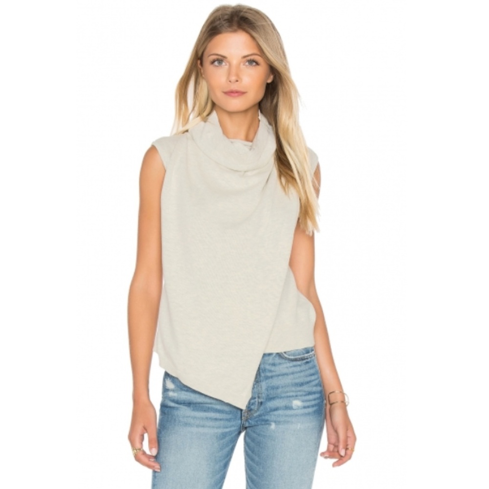 MINKPINK TEMPTATION HIGH NECK WRAP TOP